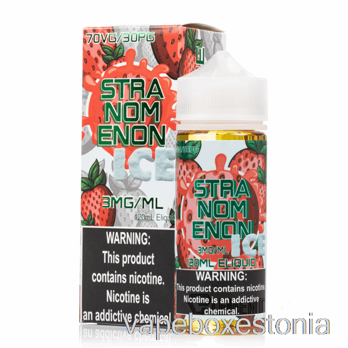 Vape Box Estonia Jää Stranomenon - Nomenon E-vedelikud - 120ml 0mg